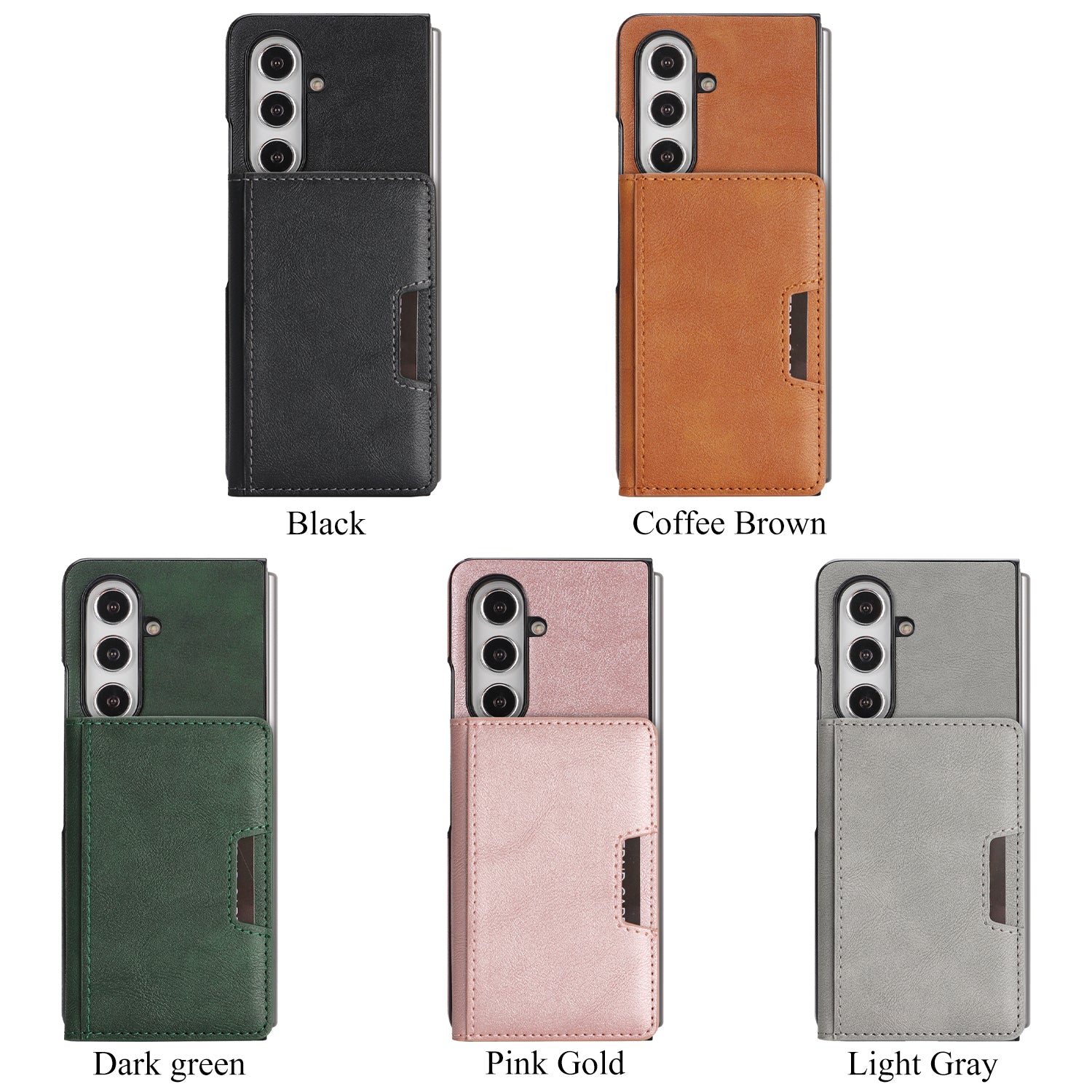 Sunyi Q Series C1 Two-in-One Magnetic Case Samsung Galaxy Z Fold 7 6 5 4 3 Engineered with N52 Ring Magnet for Seamless MagSafe & Wireless Charging