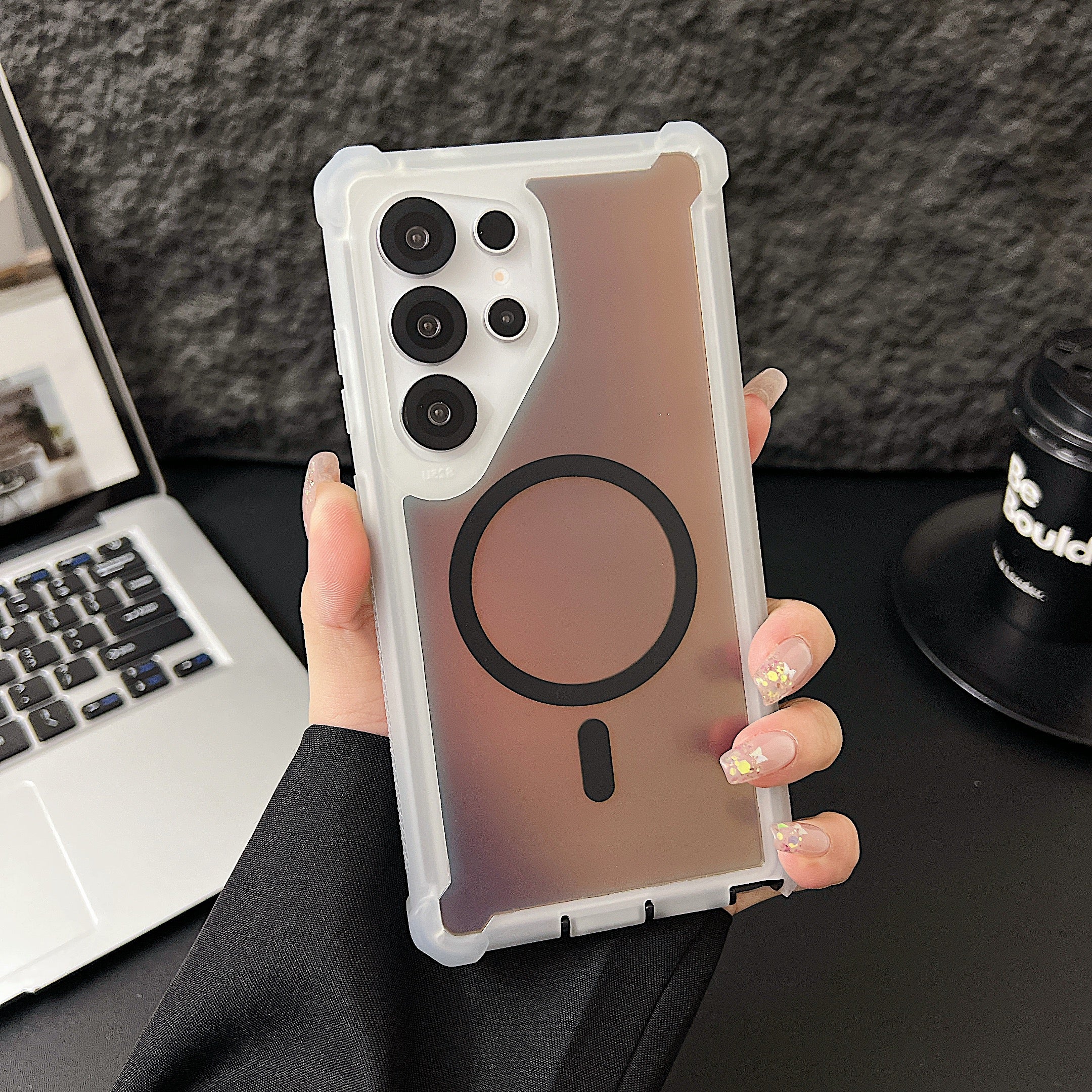 Sunyi MagiColor Series for Samsung Galaxy S26/S25/S24 Plus/Ultra | Thermochromic Magnetic Case with Shockproof Protection - Trendy Macaron Colors