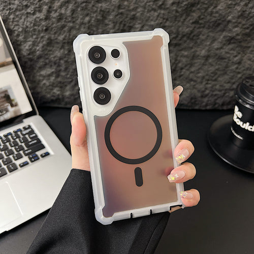 Sunyi MagiColor Series for Samsung Galaxy S26/S25/S24 Plus/Ultra | Thermochromic Magnetic Case with Shockproof Protection - Trendy Macaron Colors