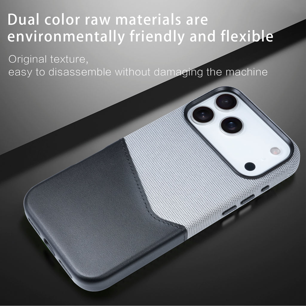 Sunyi Haute Couture Dual-Tone Magnetic Case for iPhone 17 Air 16 E 15 Pro Max Plus | Runway-Inspired Color Transition + Military-Grade Protection