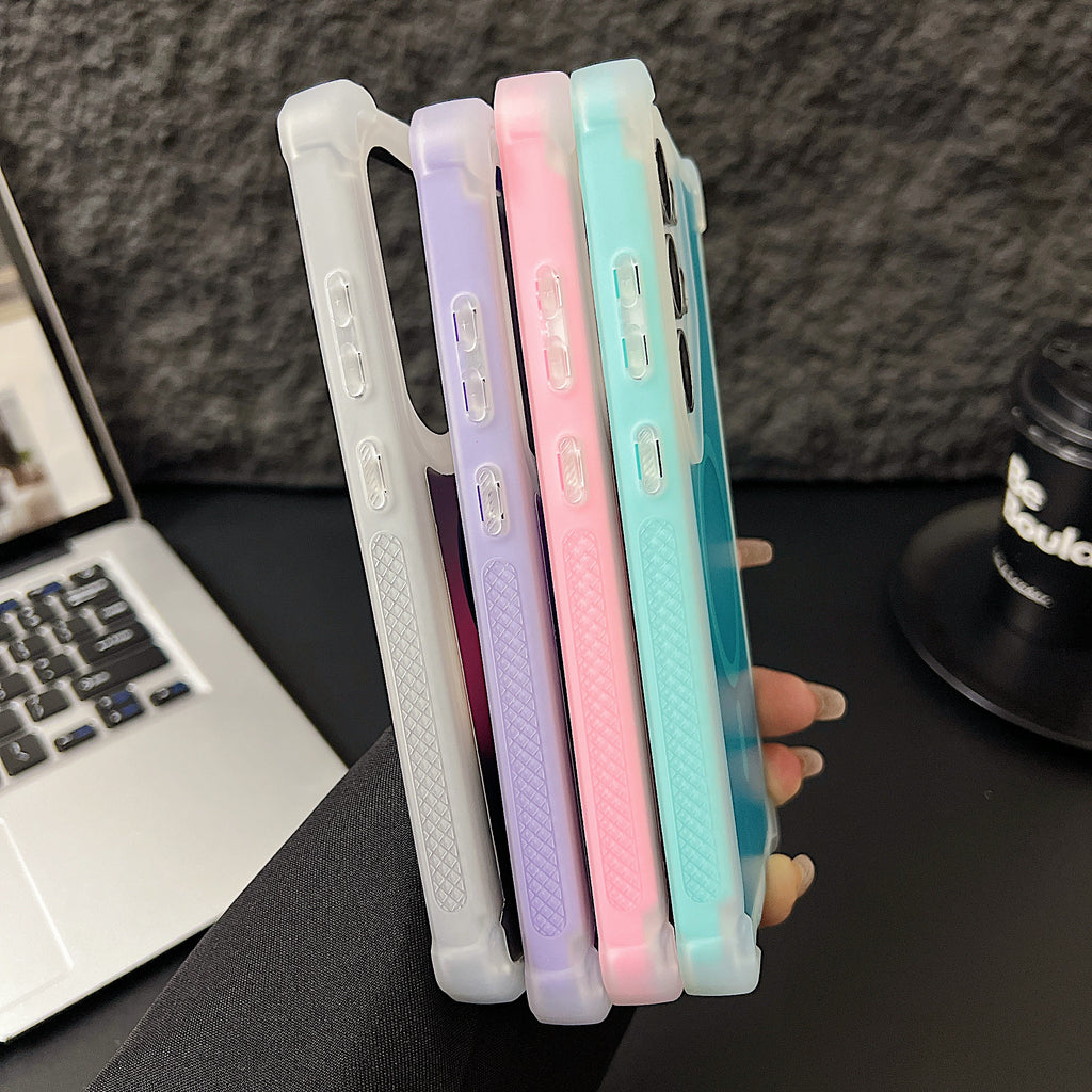 Sunyi MagiColor Series for Samsung Galaxy S26/S25/S24 Plus/Ultra | Thermochromic Magnetic Case with Shockproof Protection - Trendy Macaron Colors