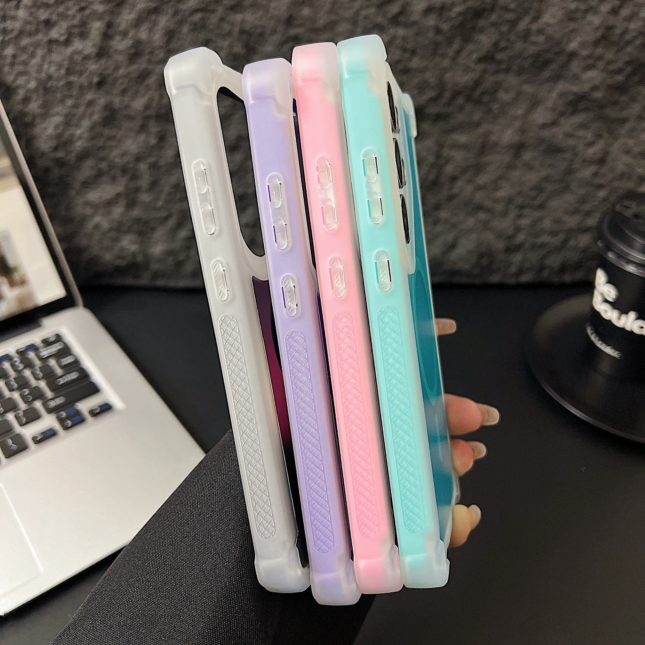 Sunyi MagiColor Series for Samsung Galaxy S26/S25/S24 Plus/Ultra | Thermochromic Magnetic Case with Shockproof Protection - Trendy Macaron Colors