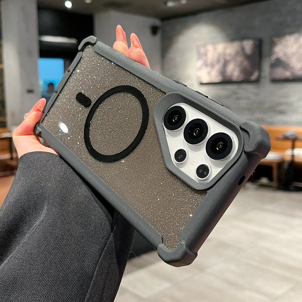 Sunyi Pro Armor Series for Samsung Galaxy S26/S25/S24 Ultra & Plus | Military-Grade Shockproof Case with Dustproof Charging Port Cover