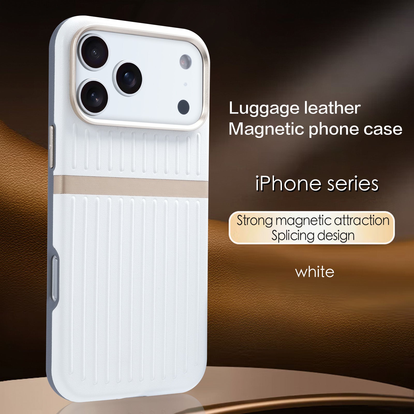 Sunyi Minimalist Luxe Series for iPhone Air 17 16 15 Pro Max | Ultra-Slim Shockproof Case with Premium Tactile Finish