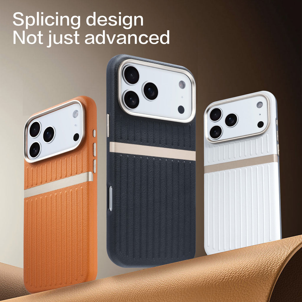 Sunyi Minimalist Luxe Series for iPhone Air 17 16 15 Pro Max | Ultra-Slim Shockproof Case with Premium Tactile Finish