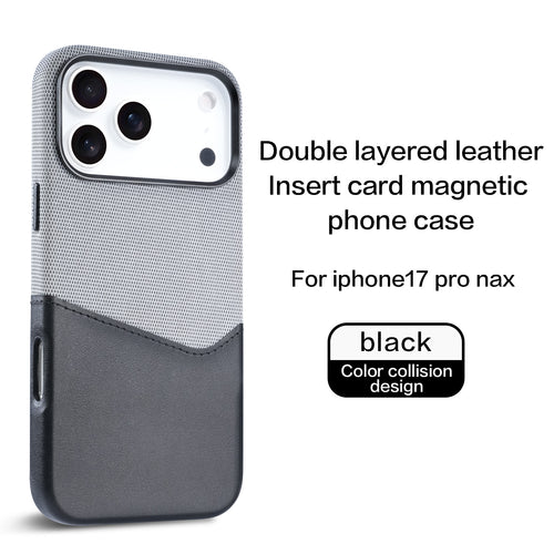 Sunyi Haute Couture Dual-Tone Magnetic Case for iPhone 17 Air 16 E 15 Pro Max Plus | Runway-Inspired Color Transition + Military-Grade Protection