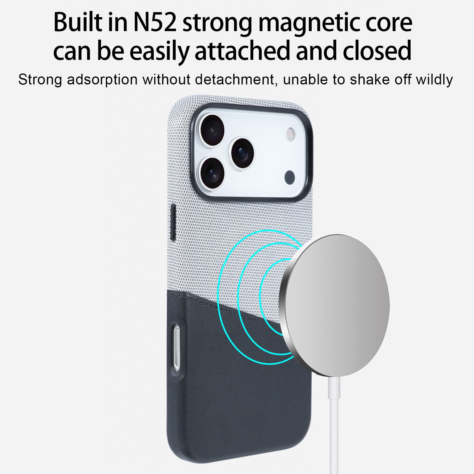 Sunyi Haute Couture Dual-Tone Magnetic Case for iPhone 17 Air 16 E 15 Pro Max Plus | Runway-Inspired Color Transition + Military-Grade Protection