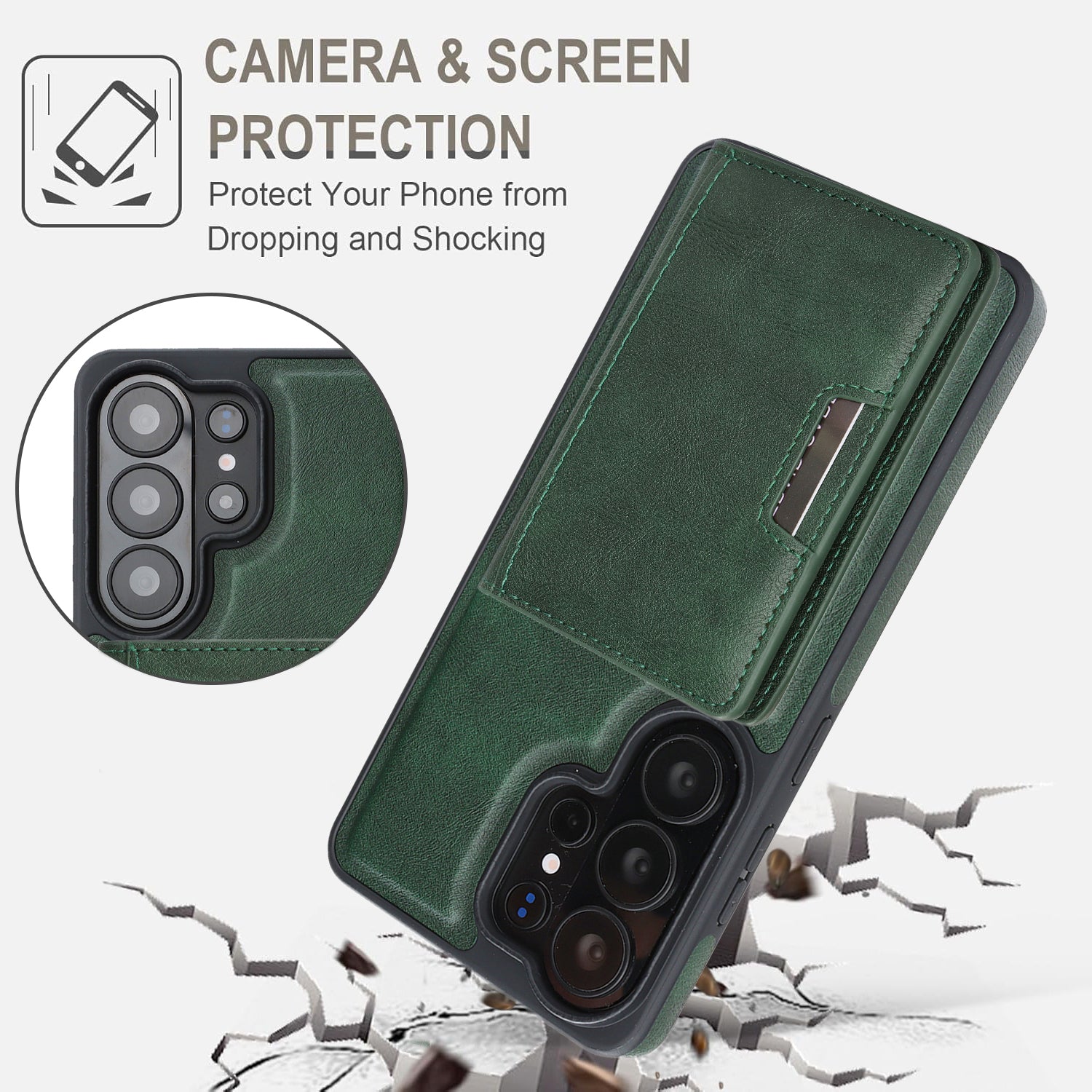 Sunyi Q Series C1 Two-in-One Magnetic Case Samsung Galaxy S26 S25 S24 S23 Plus Ultra Engineered with N52 Ring Magnet for Seamless MagSafe & Wireless Charging