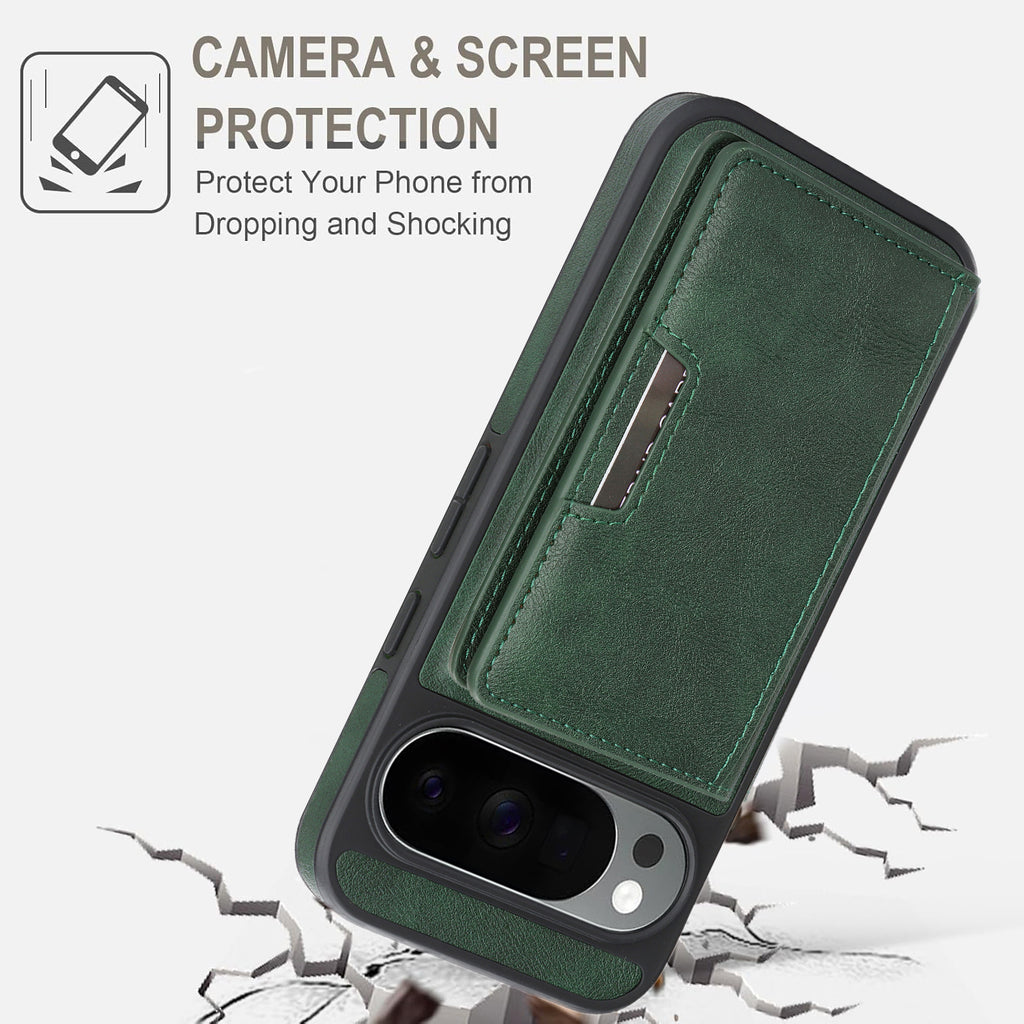 Sunyi Q Series C1 Two-in-One Magnetic Case Google Pixel 10 9 A Pro XL Engineered with N52 Ring Magnet for Seamless MagSafe & Wireless Charging