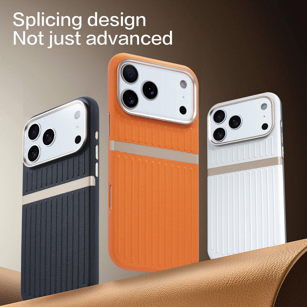 Sunyi Minimalist Luxe Series for iPhone Air 17 16 15 Pro Max | Ultra-Slim Shockproof Case with Premium Tactile Finish