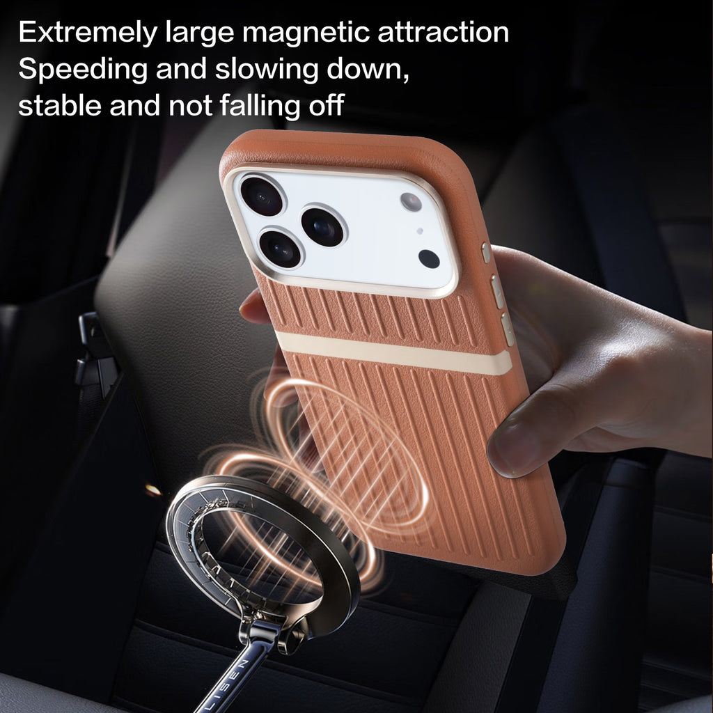 Sunyi Minimalist Luxe Series for iPhone Air 17 16 15 Pro Max | Ultra-Slim Shockproof Case with Premium Tactile Finish