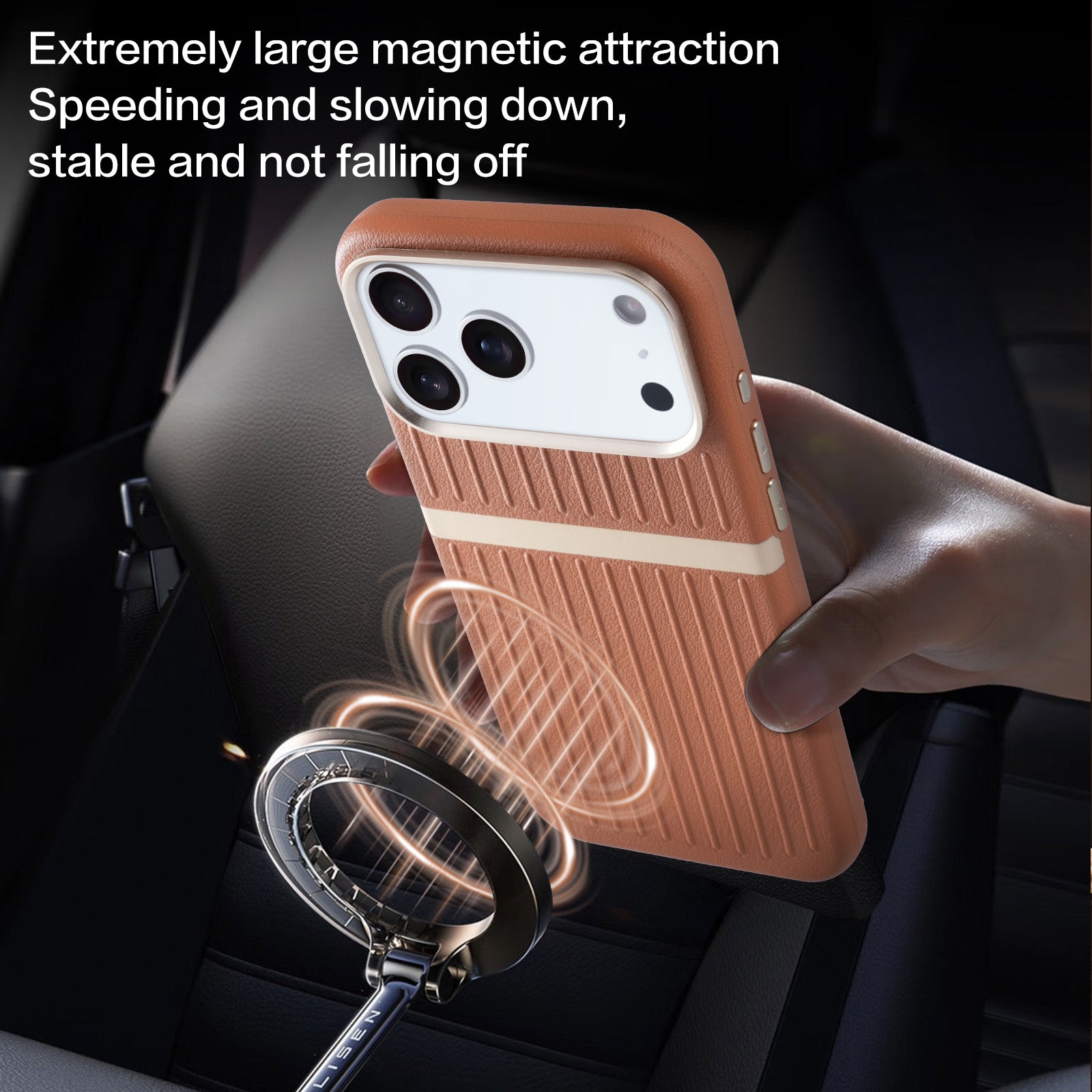 Sunyi Minimalist Luxe Series for iPhone Air 17 16 15 Pro Max | Ultra-Slim Shockproof Case with Premium Tactile Finish