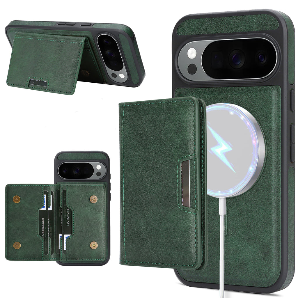 Sunyi Q Series C1 Two-in-One Magnetic Case Google Pixel 10 9 A Pro XL Engineered with N52 Ring Magnet for Seamless MagSafe & Wireless Charging