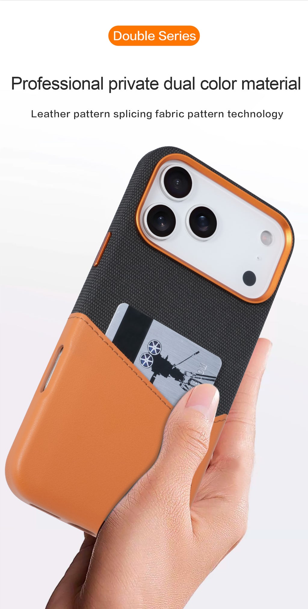 Sunyi Haute Couture Dual-Tone Magnetic Case for iPhone 17 Air 16 E 15 Pro Max Plus | Runway-Inspired Color Transition + Military-Grade Protection