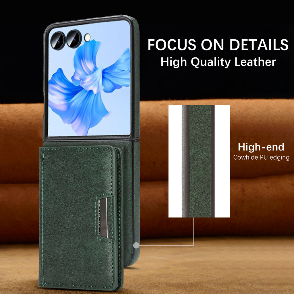 Sunyi Q Series C1 Two-in-One Magnetic Case Samsung Galaxy Z Flip 7 FE 6 5 4 3 Engineered with N52 Ring Magnet for Seamless MagSafe & Wireless Charging