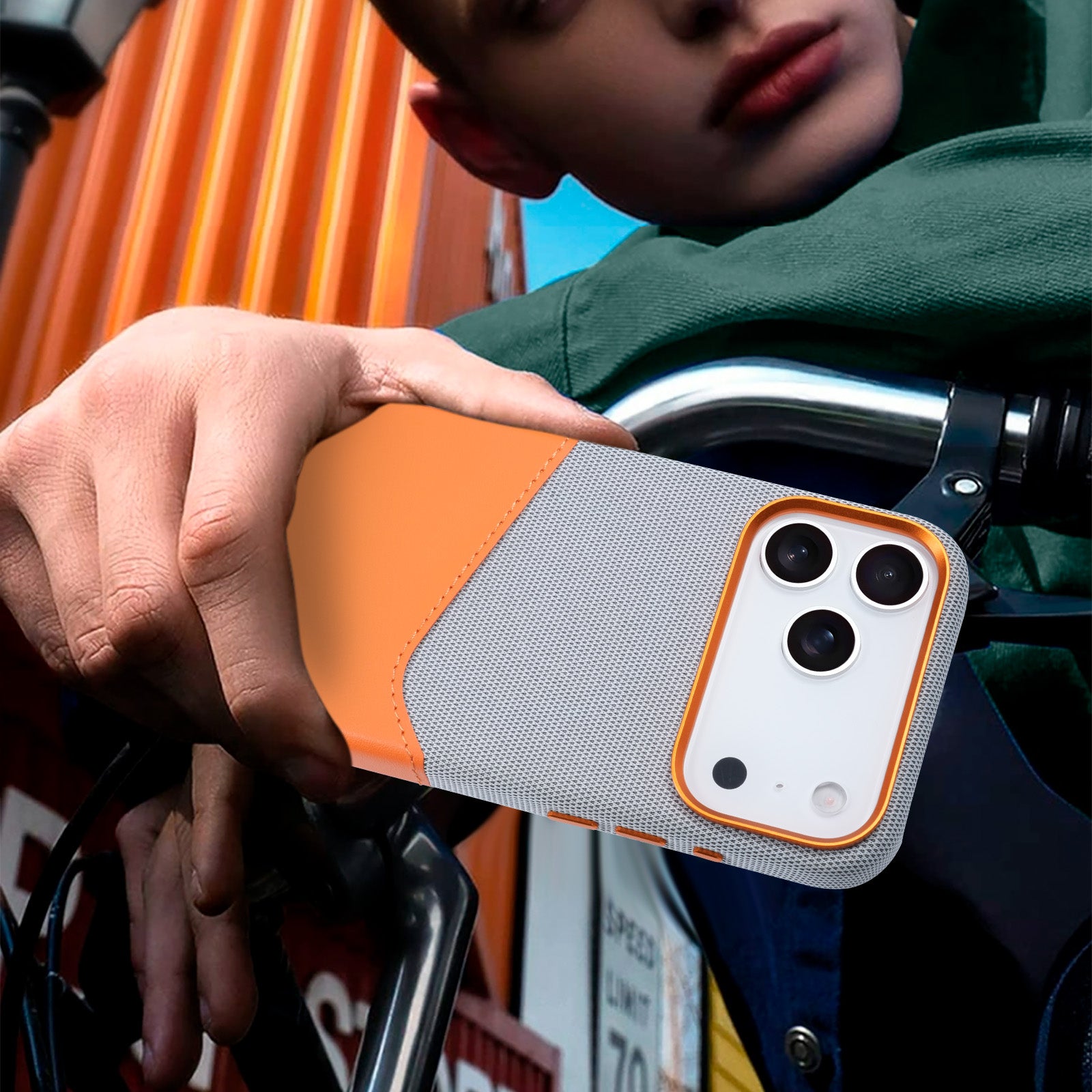 Sunyi Haute Couture Dual-Tone Magnetic Case for iPhone 17 Air 16 E 15 Pro Max Plus | Runway-Inspired Color Transition + Military-Grade Protection