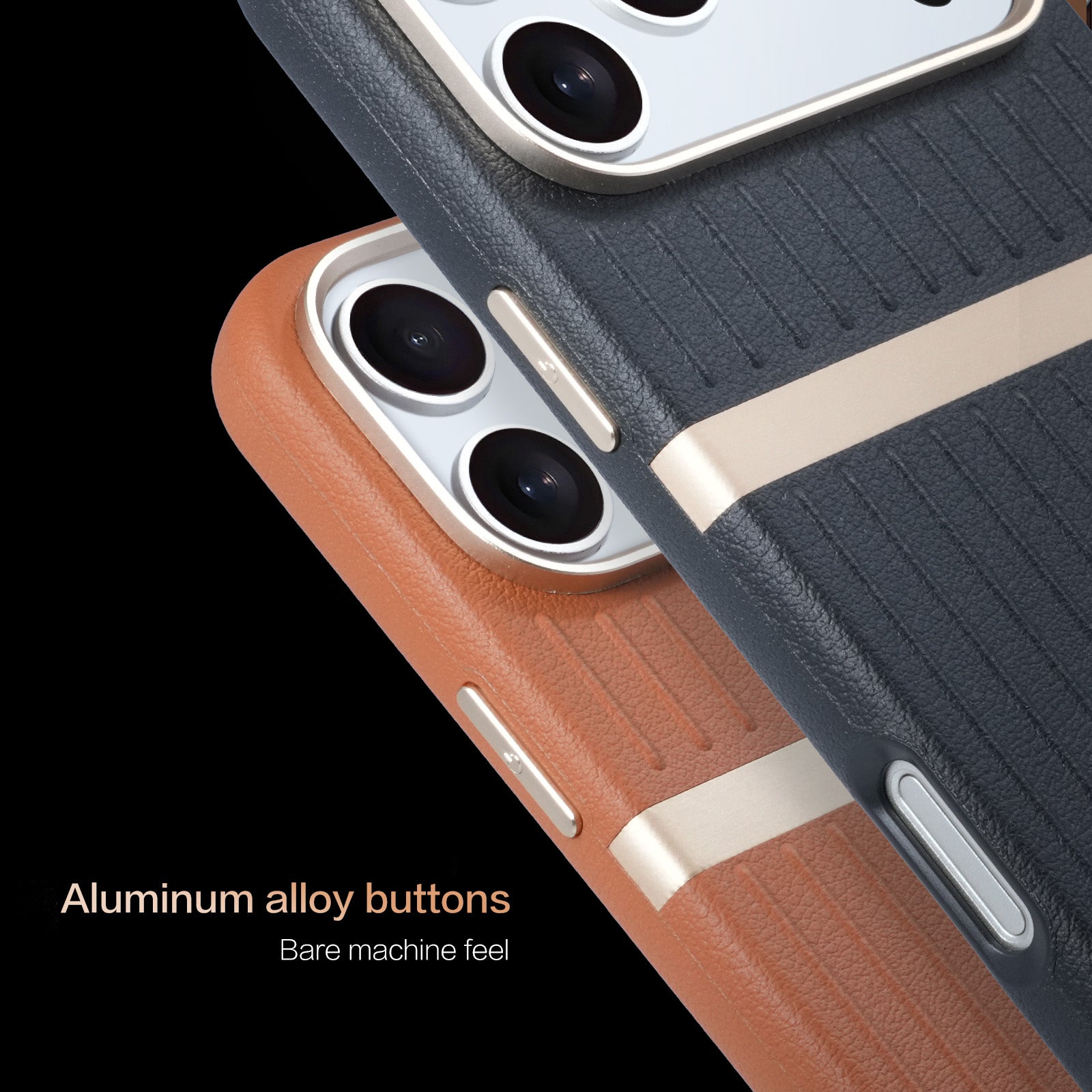 Sunyi Minimalist Luxe Series for iPhone Air 17 16 15 Pro Max | Ultra-Slim Shockproof Case with Premium Tactile Finish