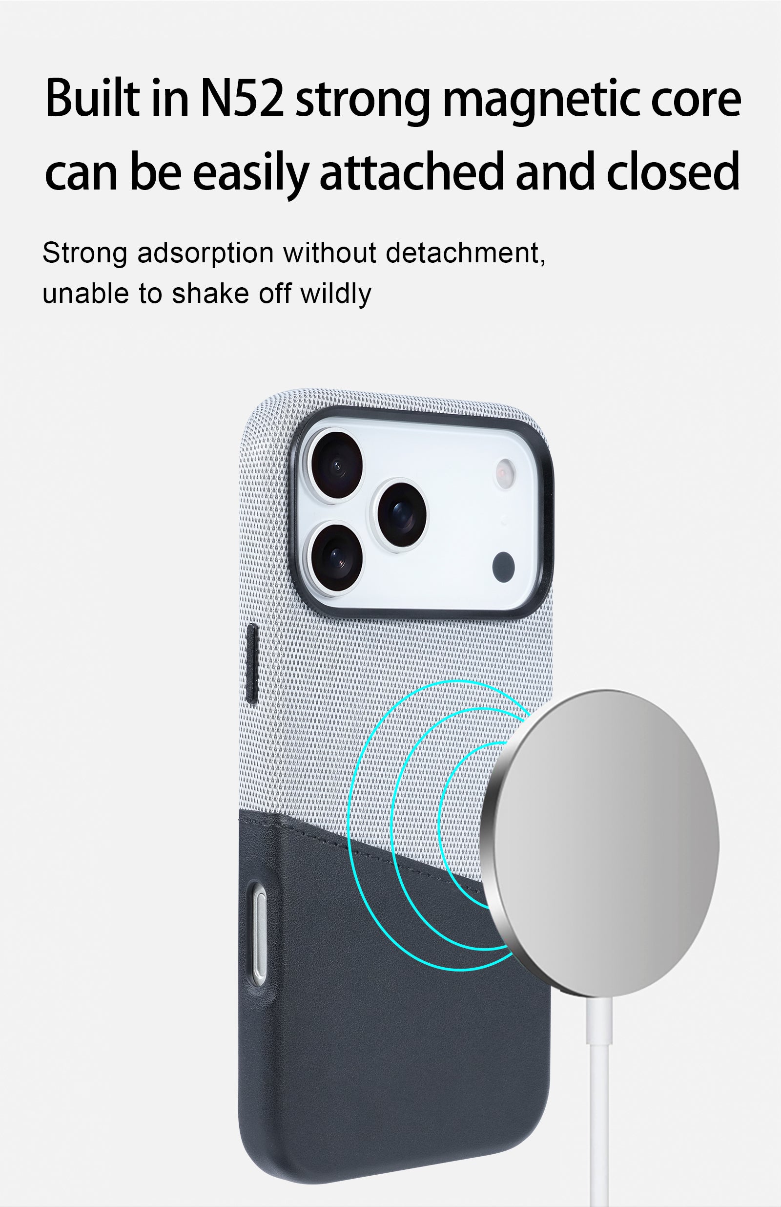 Sunyi Haute Couture Dual-Tone Magnetic Case for iPhone 17 Air 16 E 15 Pro Max Plus | Runway-Inspired Color Transition + Military-Grade Protection