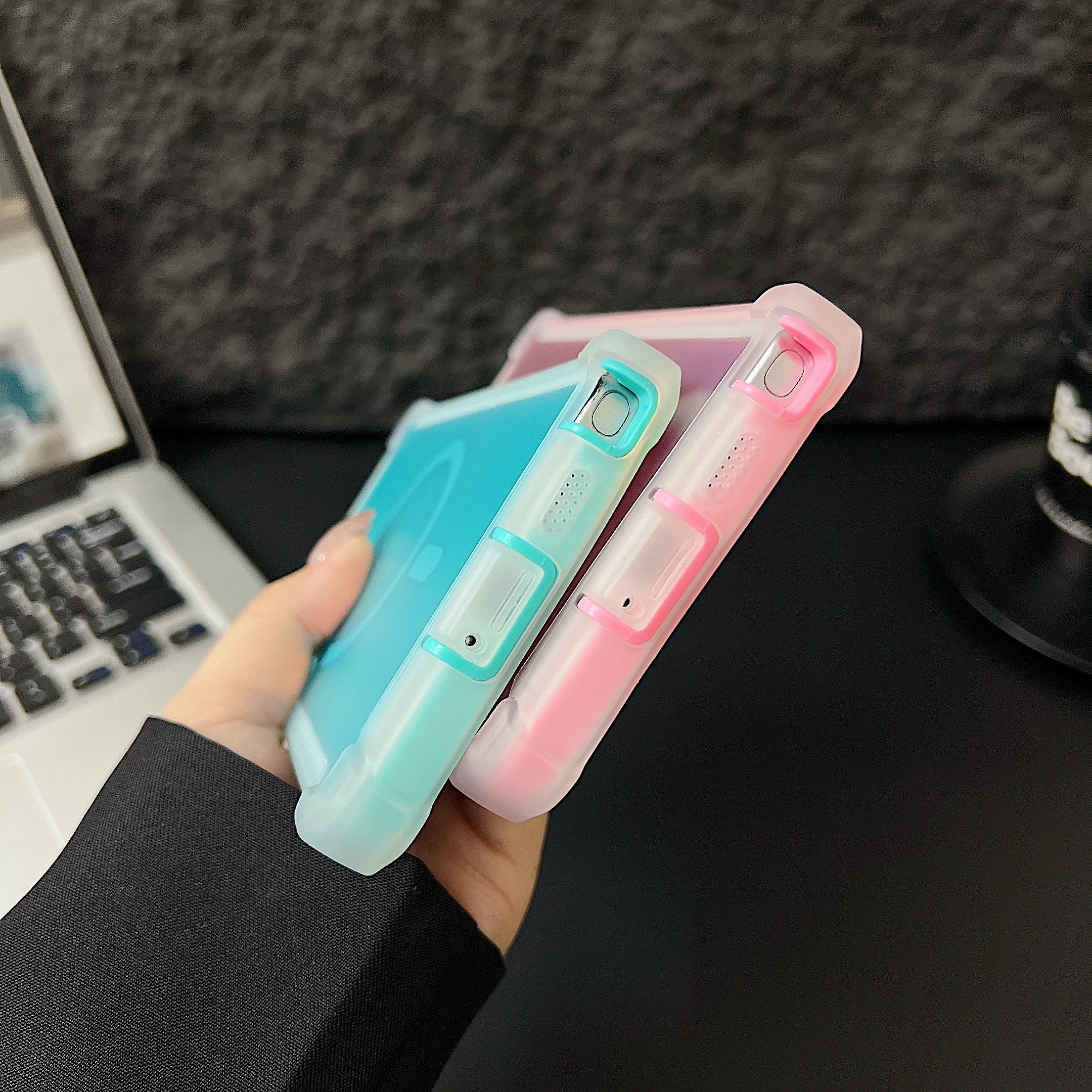 Sunyi MagiColor Series for Samsung Galaxy S26/S25/S24 Plus/Ultra | Thermochromic Magnetic Case with Shockproof Protection - Trendy Macaron Colors